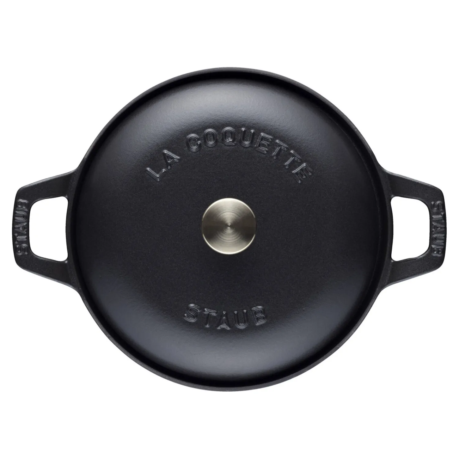 Staub La Coquette 20 cm, Rond(e), Noir mat Online