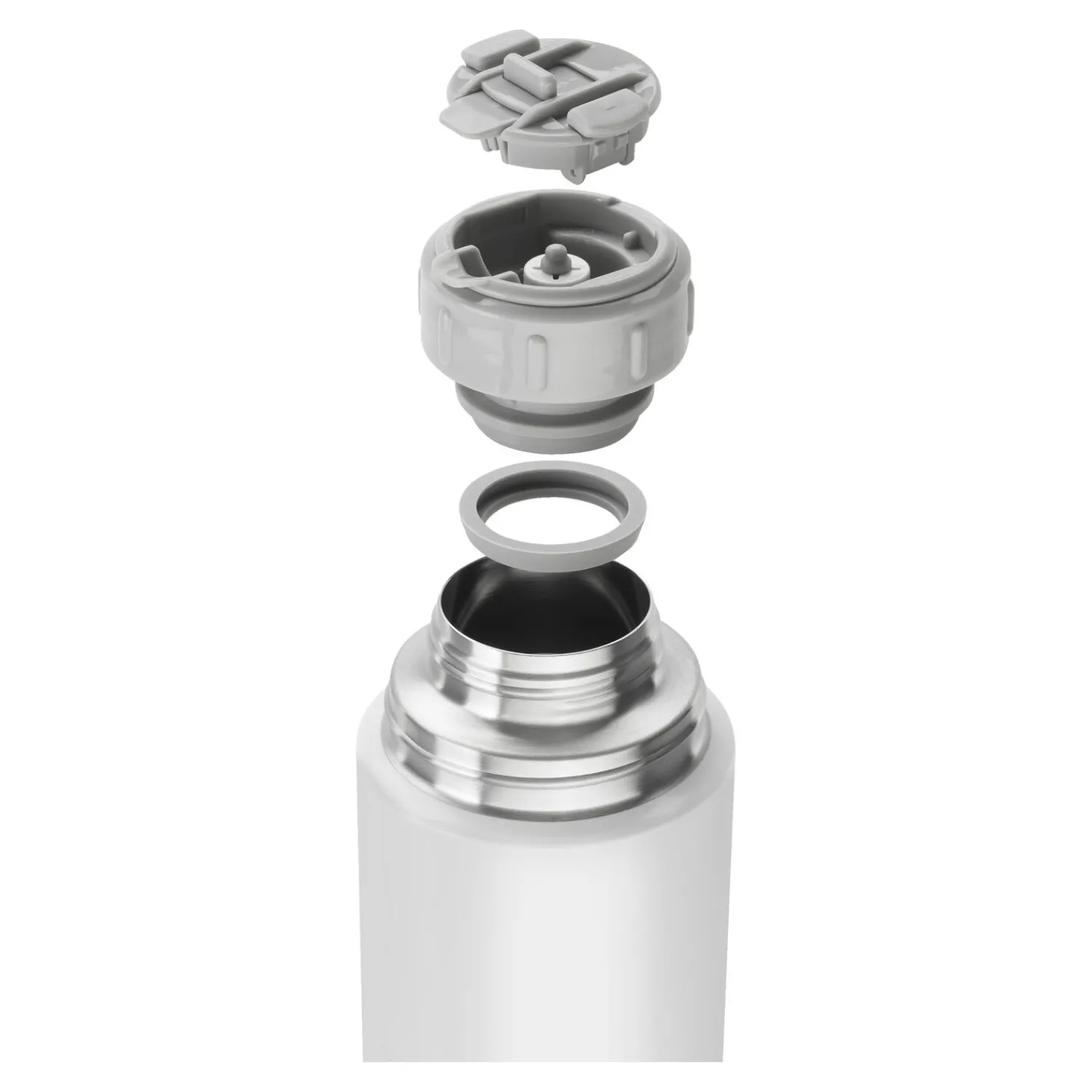 ZWILLING 1 l, Bouteille isotherme, Blanc-Gris New