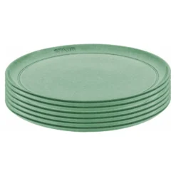 Staub Lot de assiettes plates, 6-pcs. /26 cm, sauge, Céramique Hot