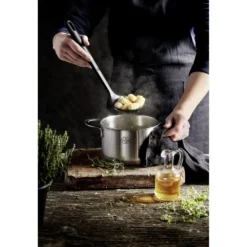 BALLARINI Louche, 31 cm, Silicone Noir mat Hot