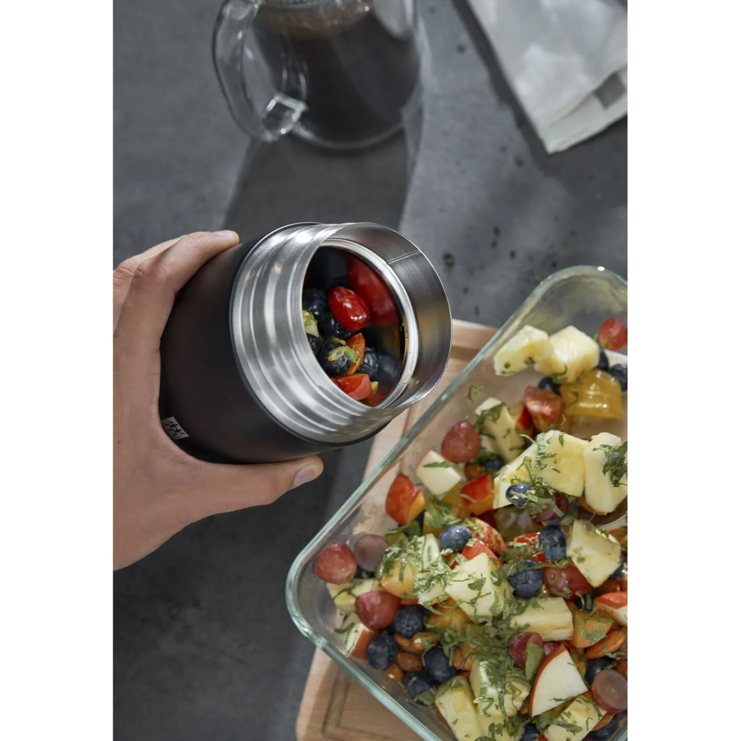 ZWILLING Lunch box isotherme, 700 ml, Acier inoxydable, Noir mat Clearance