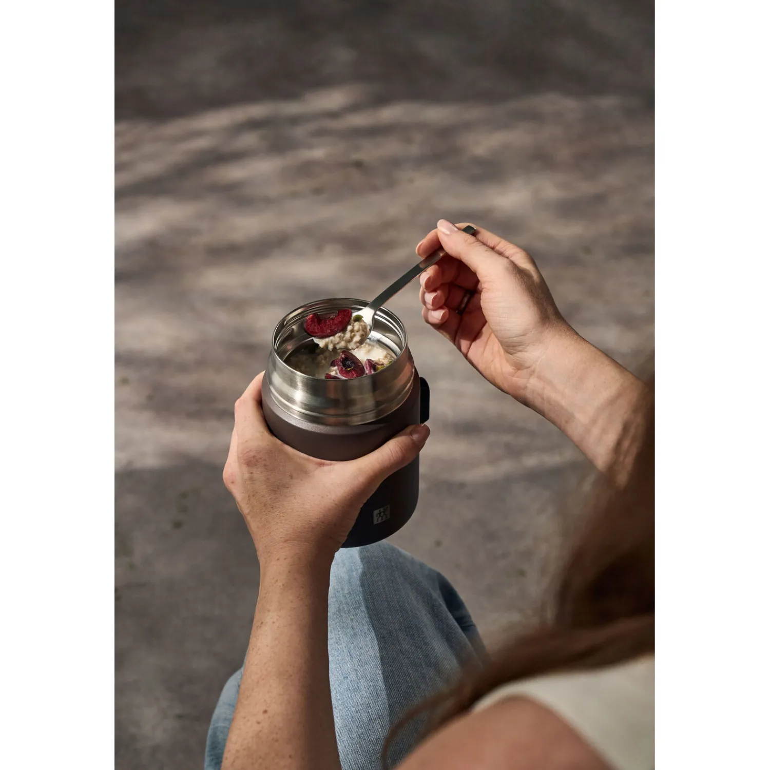 ZWILLING Lunch box isotherme, 600 ml, Acier inoxydable, Chocolat Online