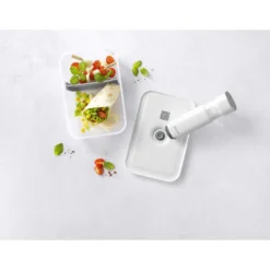 ZWILLING Lunch box L, Plastique, semi transparent-Gris Discount