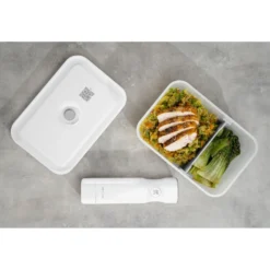 ZWILLING Lunch box L, Plastique, semi transparent-Gris Discount