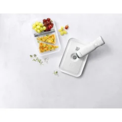 ZWILLING Lunch box L plate, Plastique, semi transparent-Gris Clearance