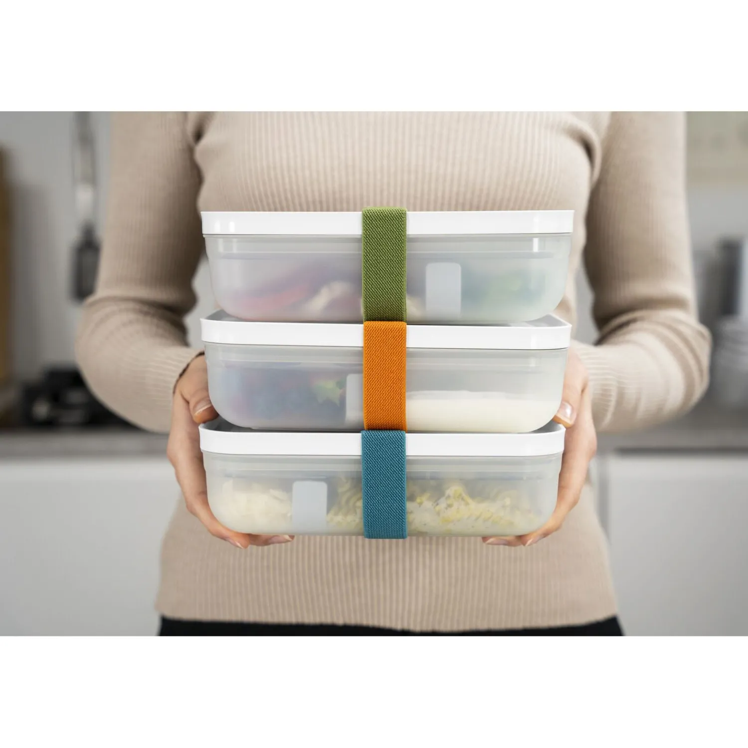 ZWILLING Lunch box L plate, Plastique, semi transparent-Gris Clearance