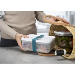 ZWILLING Lunch box M, Plastique, semi transparent-Gris Outlet
