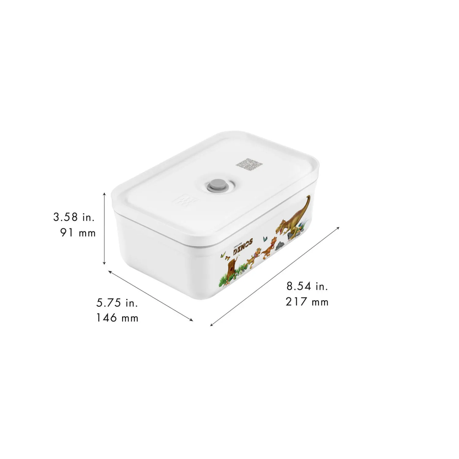 ZWILLING Lunch box sous-vide L, Plastique, Blanc-Gris Clearance