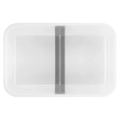 ZWILLING Lunch box sous-vide L plate, Plastique, Blanc-Gris