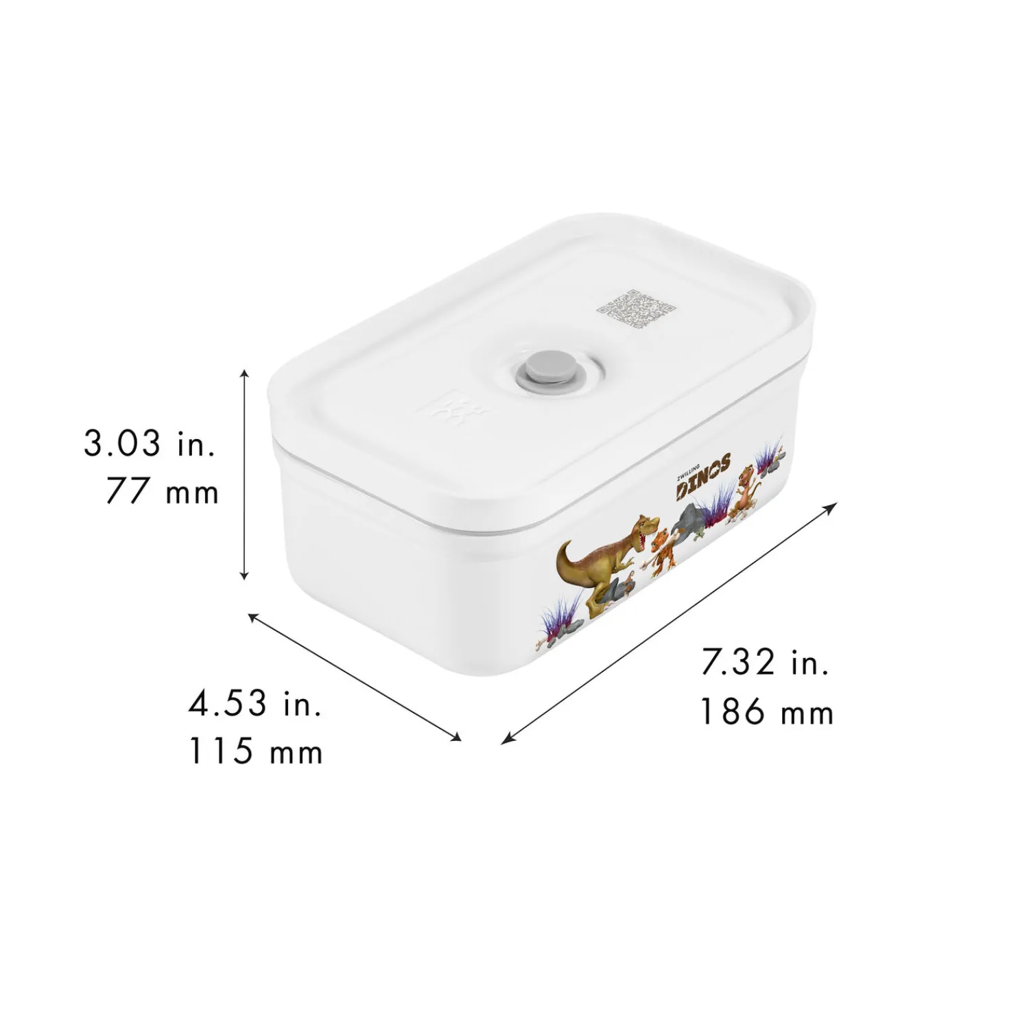ZWILLING Lunch box sous-vide M, Plastique, Blanc-Gris Clearance