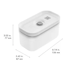 ZWILLING Lunch box S, Plastique, semi transparent-Gris Sale