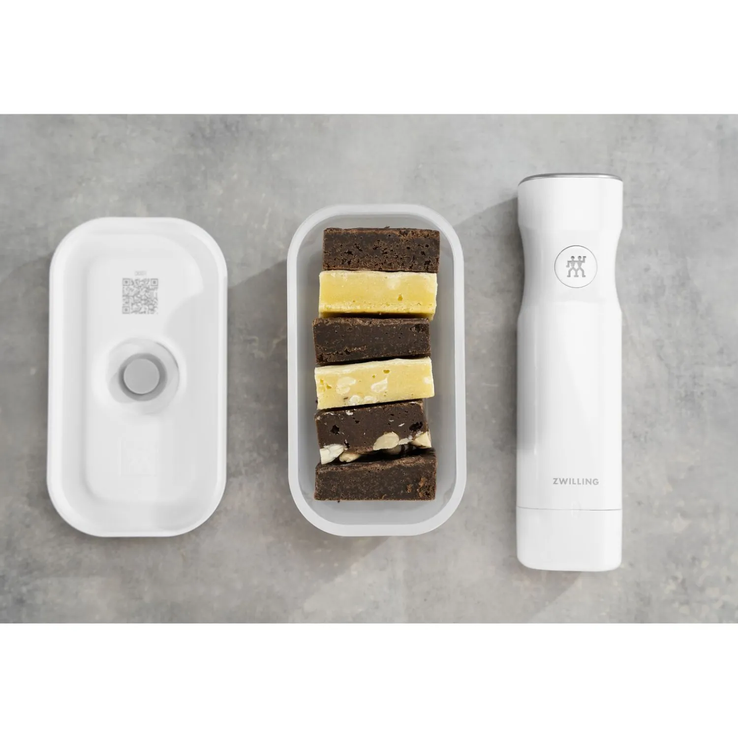ZWILLING Lunch box S, Plastique, semi transparent-Gris Sale