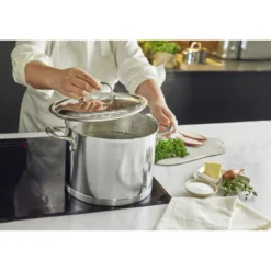 Demeyere Marmite avec couvercle 24 cm, Inox 18/10 Clearance