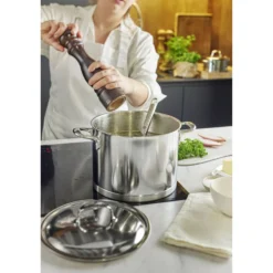 Demeyere Marmite avec couvercle 24 cm, Inox 18/10 Clearance