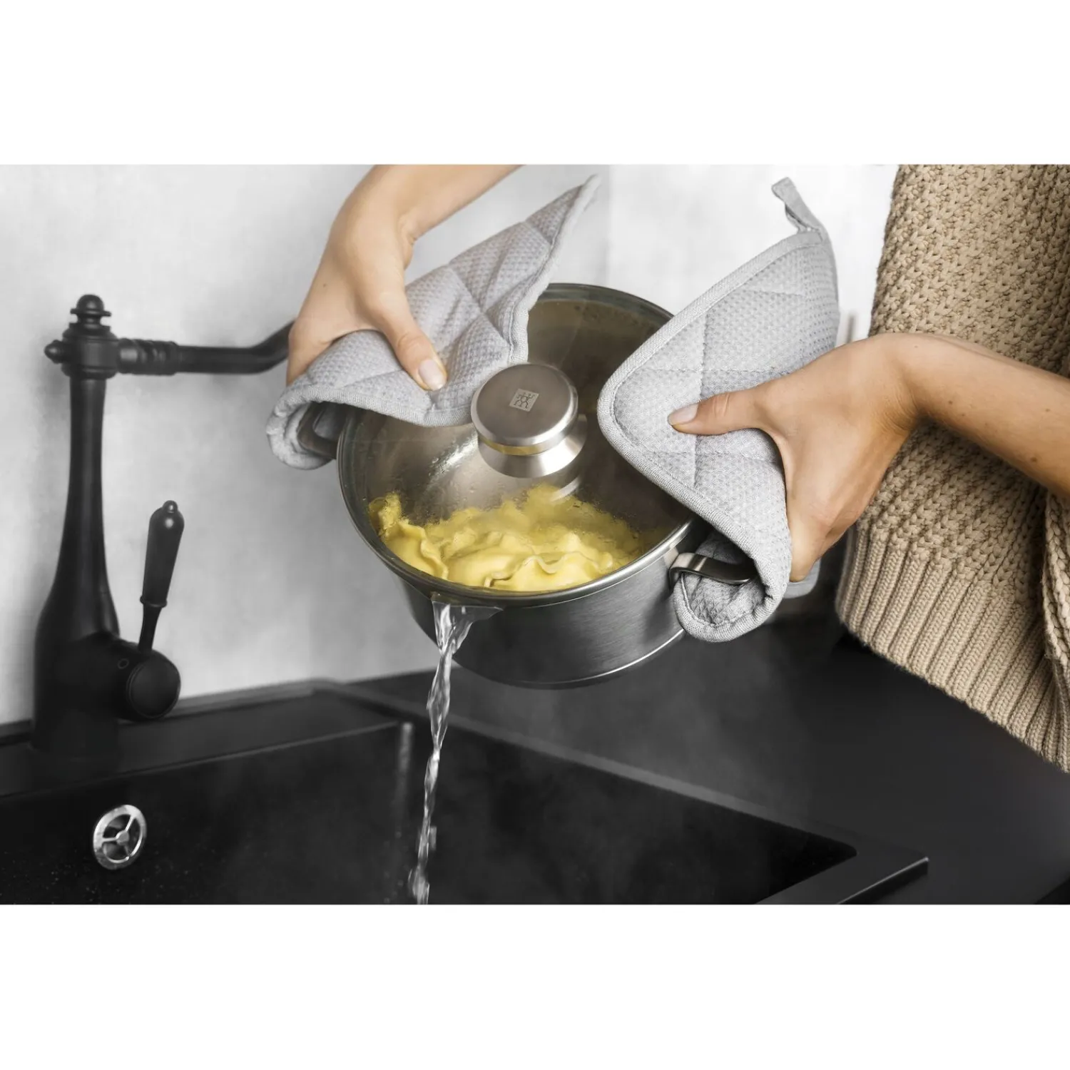 ZWILLING Marmite 24 cm, Acier inoxydable Online