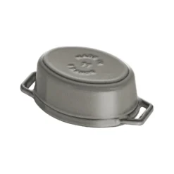Staub Mini Cocotte 11 cm, Ovale, , Fonte Gris graphite Clearance