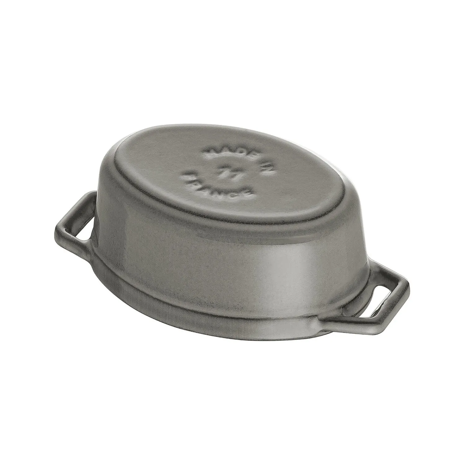 Staub Mini Cocotte 11 cm, Ovale, , Fonte Gris graphite Clearance