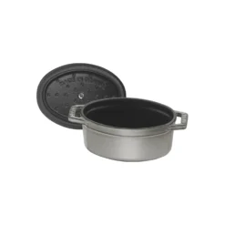 Staub Mini Cocotte 11 cm, Ovale, , Fonte Gris graphite Clearance