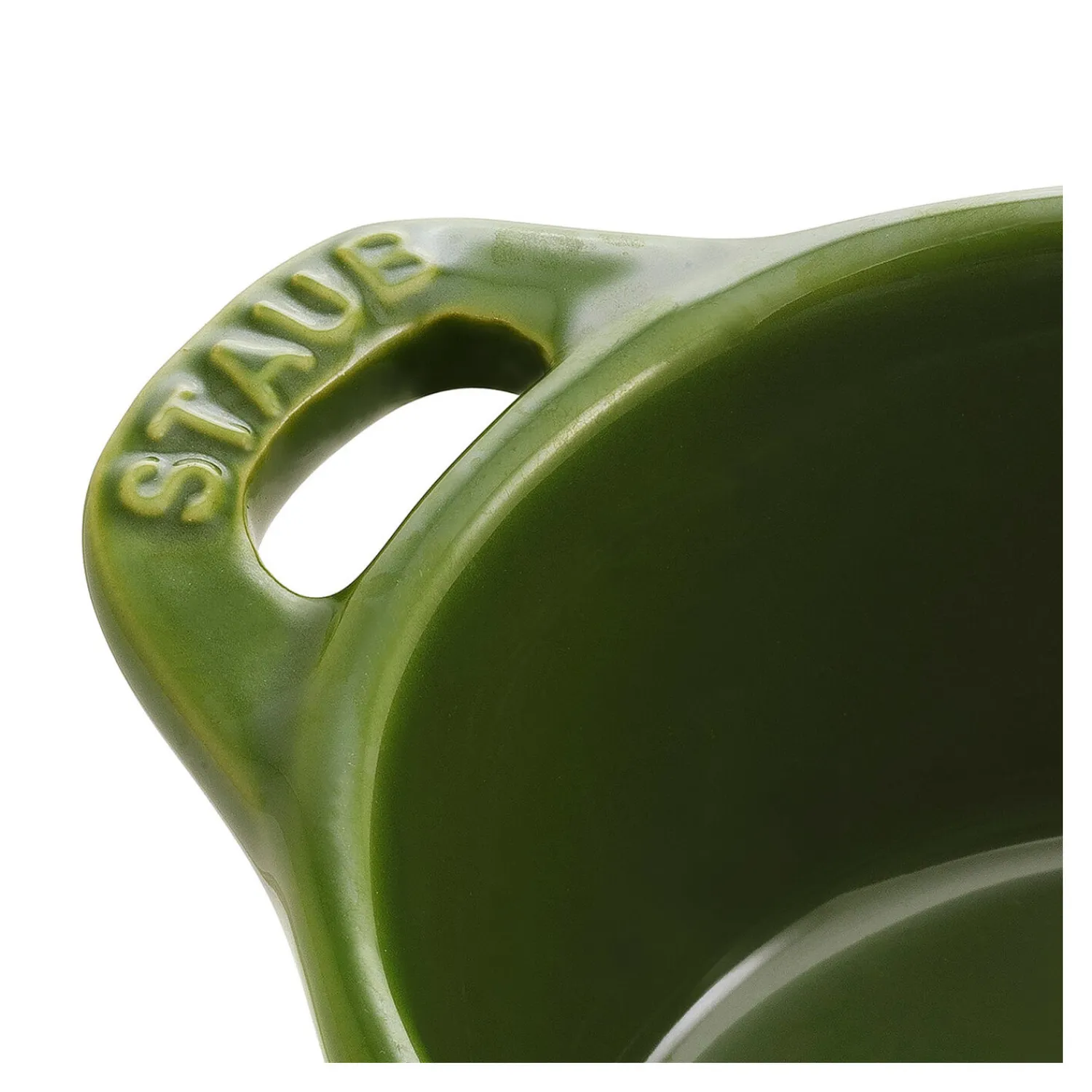 Staub Mini Cocotte 10 cm, Rond(e), , Céramique Basilic New