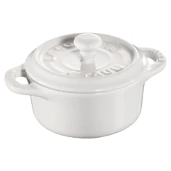 Staub Mini Cocotte 10 cm, Rond(e), , Céramique Blanc Online
