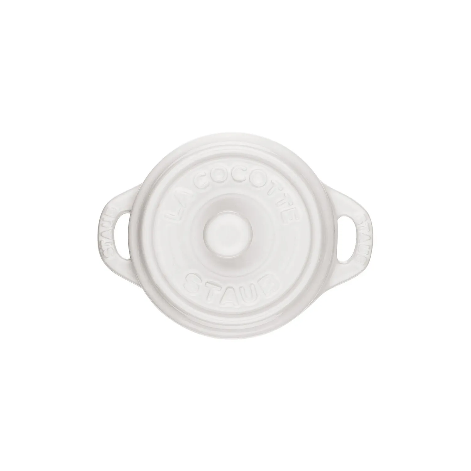 Staub Mini Cocotte 10 cm, Rond(e), , Céramique Blanc Online