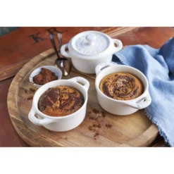 Staub Mini Cocotte 10 cm, Rond(e), , Céramique Blanc ivoire New