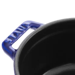 Staub Mini Cocotte 10 cm, Rond(e), , Fonte Bleu intense Sale