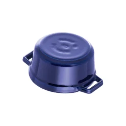 Staub Mini Cocotte 10 cm, Rond(e), , Fonte Bleu intense Sale
