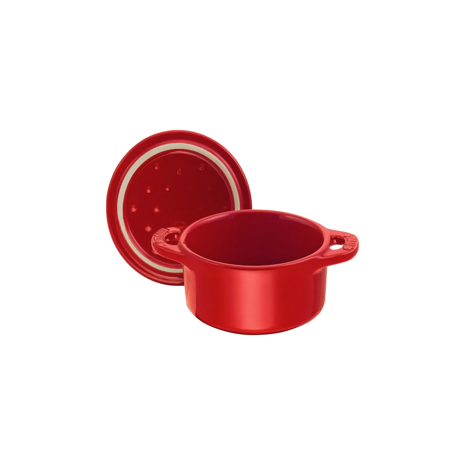 Staub Mini Cocotte 10 cm, Rond(e), , Céramique Cerise Online