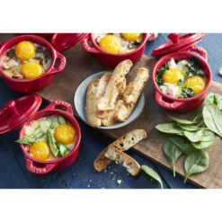 Staub Mini Cocotte 10 cm, Rond(e), , Céramique Cerise Online