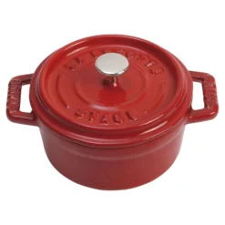 Staub Mini Cocotte 10 cm, Rond(e), Cerise, Fonte Best
