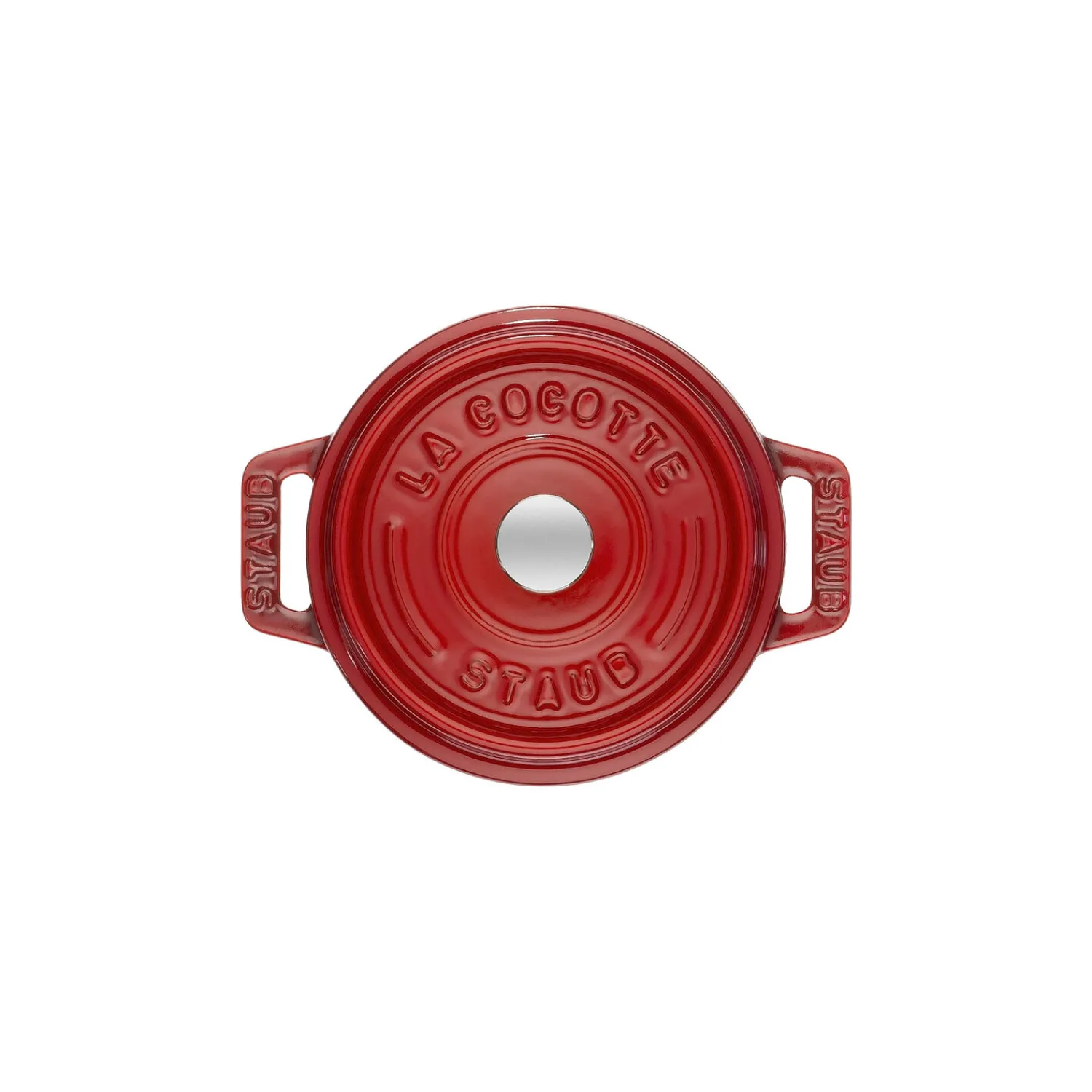 Staub Mini Cocotte 10 cm, Rond(e), Cerise, Fonte Best