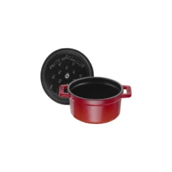 Staub Mini Cocotte 10 cm, Rond(e), Cerise, Fonte Best