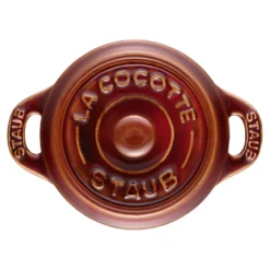 Staub Mini Cocotte 10 cm, Rond(e), , Céramique Cuivre antique Outlet