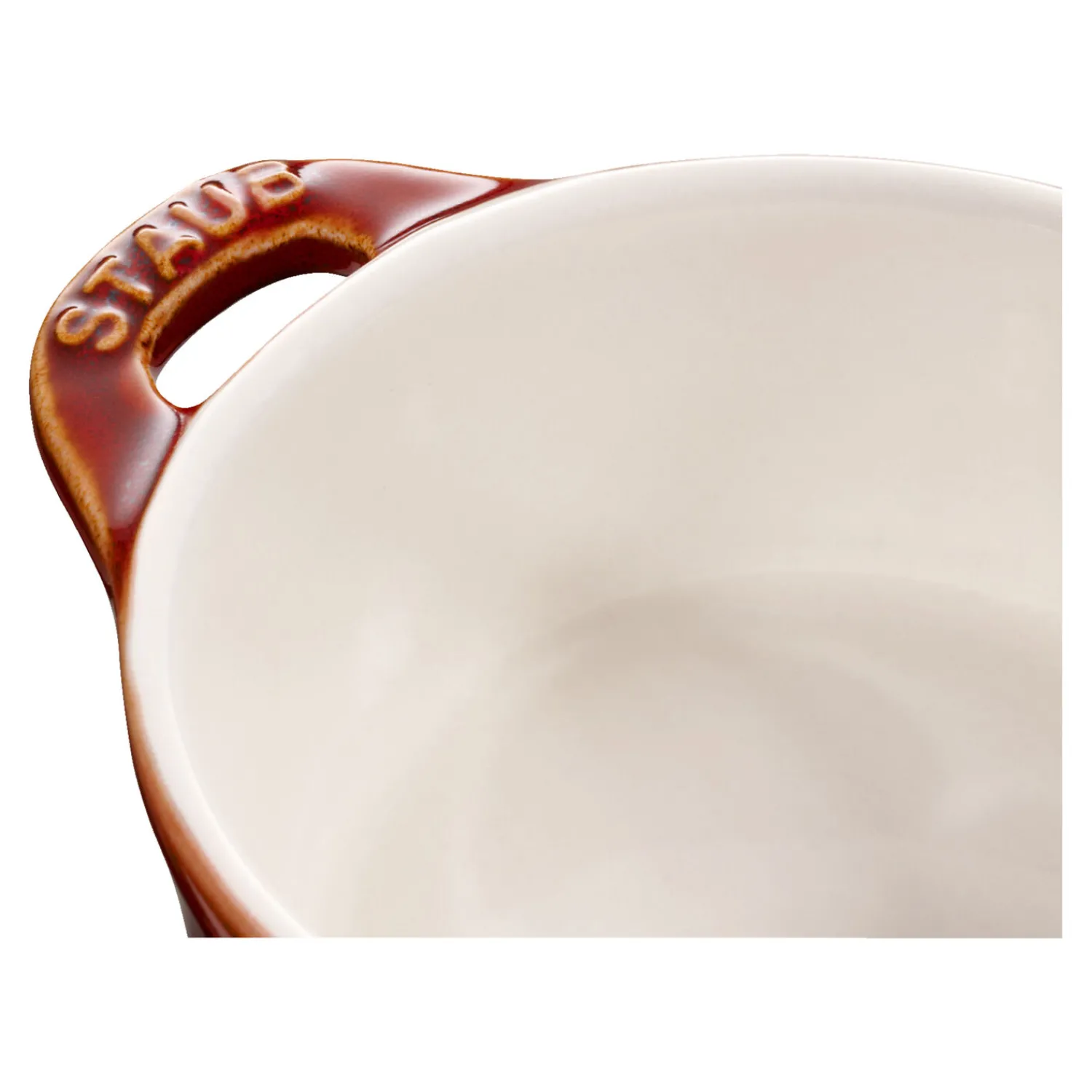 Staub Mini Cocotte 10 cm, Rond(e), , Céramique Cuivre antique Outlet