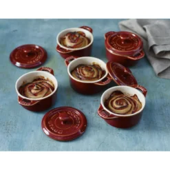 Staub Mini Cocotte 10 cm, Rond(e), , Céramique Cuivre antique Outlet