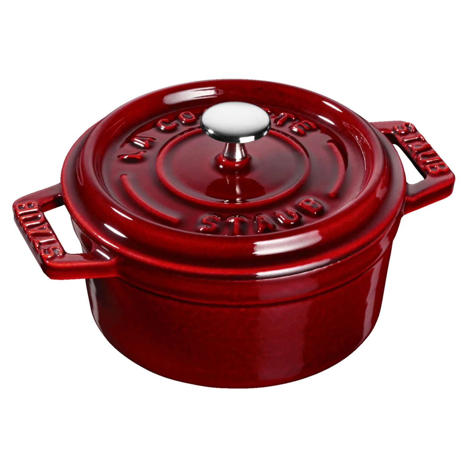 Staub Mini Cocotte 10 cm, Rond(e), , Fonte Grenadine Sale