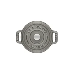 Staub Mini Cocotte 10 cm, Rond(e), , Fonte Gris graphite