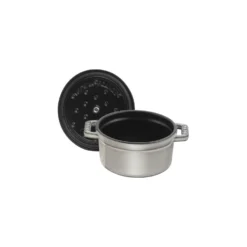 Staub Mini Cocotte 10 cm, Rond(e), , Fonte Gris graphite