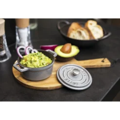 Staub Mini Cocotte 10 cm, Rond(e), , Fonte Gris graphite