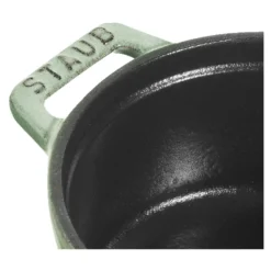 Staub Mini Cocotte 10 cm, Rond(e), Sauge, Fonte New