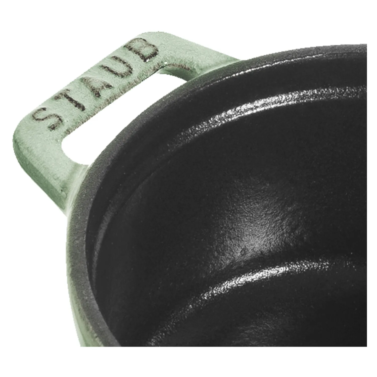 Staub Mini Cocotte 10 cm, Rond(e), Sauge, Fonte New