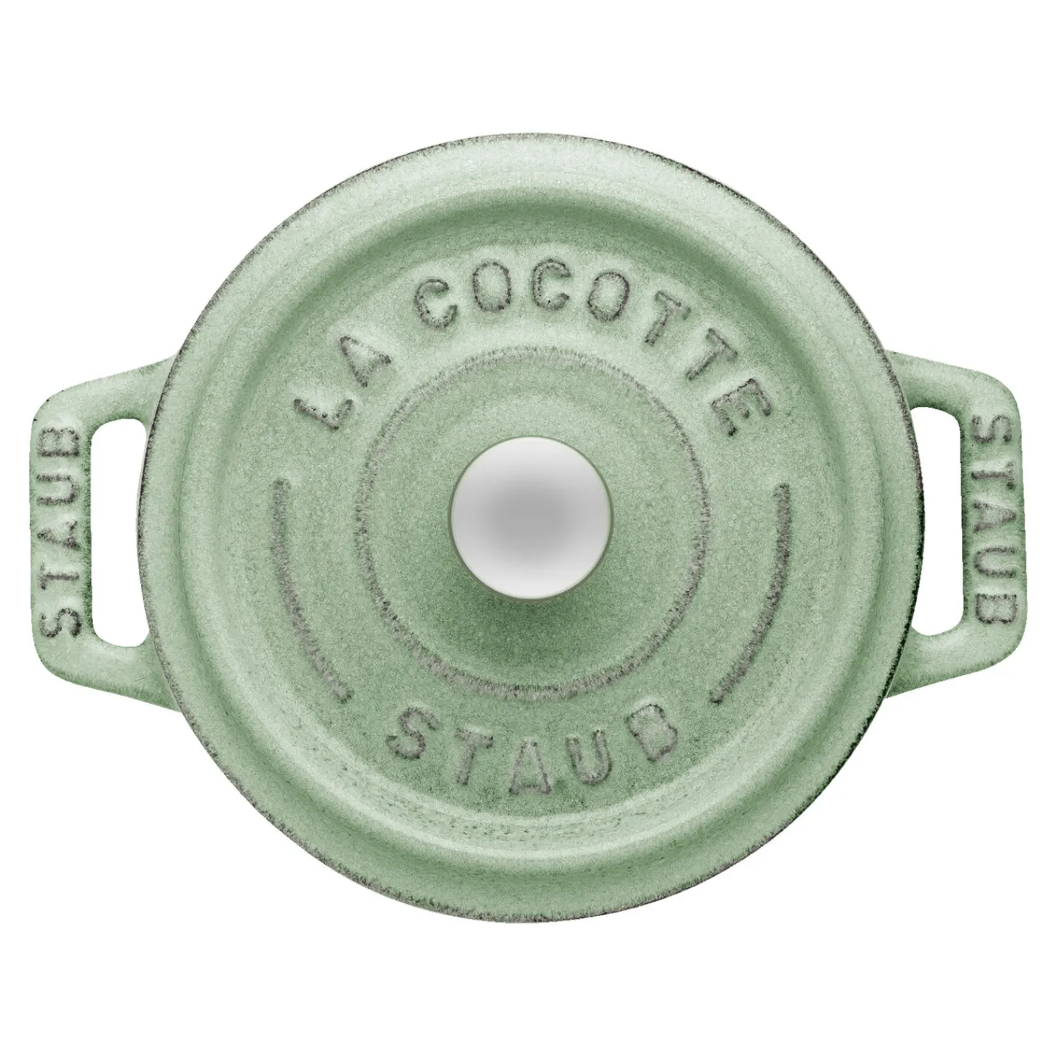 Staub Mini Cocotte 10 cm, Rond(e), Sauge, Fonte New