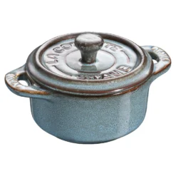Staub Mini Cocotte 10 cm, Rond(e), , Céramique Turquoise antique Online