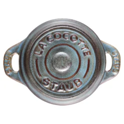 Staub Mini Cocotte 10 cm, Rond(e), , Céramique Turquoise antique Online