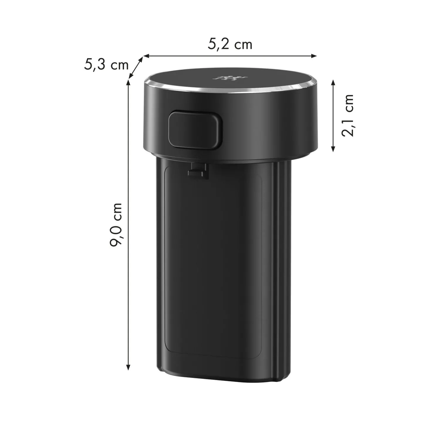 ZWILLING Mixeur plongeant sans fil avec balance digitale et hachoir, 5-pcs, noir