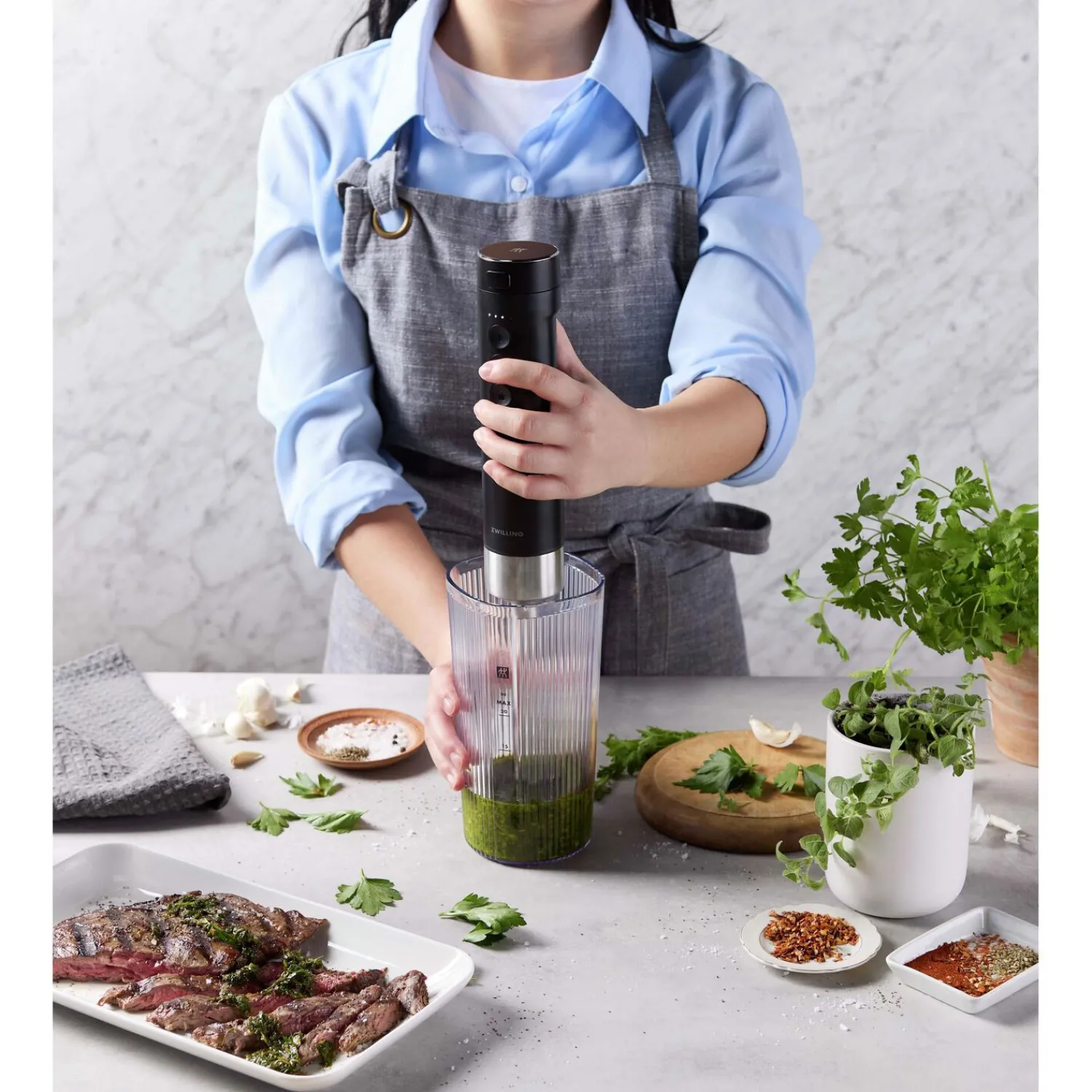 ZWILLING Mixeur plongeant sans fil, Produit seul sans batterie Best