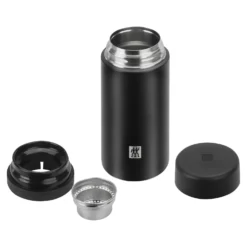 ZWILLING 420 ml, Bouteille isotherme, Noir mat Hot