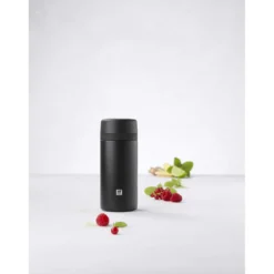 ZWILLING 420 ml, Bouteille isotherme, Noir mat Hot