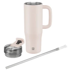 ZWILLING 900 ml, Gobelet isotherme avec paille, Rose Clearance